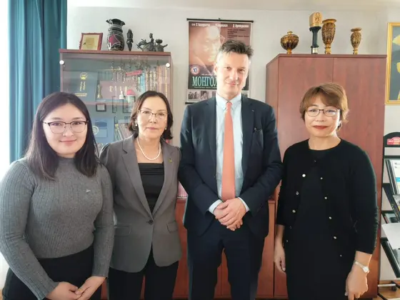 Бүгд Найрамдах Франц Улсаас Монгол Улсад суугаа Онц бөгөөд Бүрэн эрхт Элчин сайд Сэбастиен Сүрүн