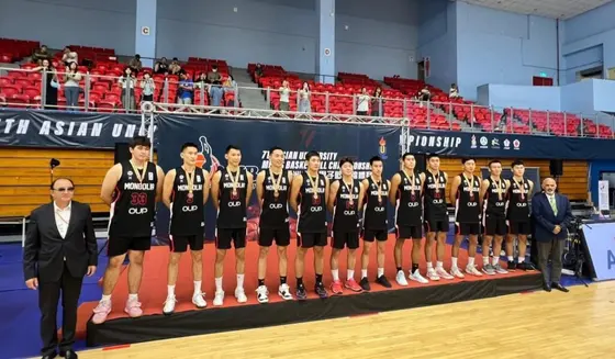 FISU-AUB Азийн Оюутны аварга шалгаруулах тэмцээнээс Монгол Улсын оюутны шигшээ баг хүрэл медаль хүртлээ