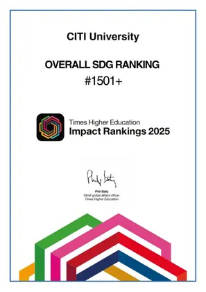 “СИТИ” ИХ СУРГУУЛЬ “THE IMPACT RANKINGS 2025”-Д АМЖИЛТТАЙ ОРОЛЦЛОО