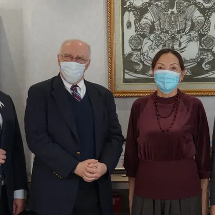 АНУ-аас Монгол Улсад суугаа Онц бөгөөд бүрэн эрхт Элчин сайд, ноён Майкл Стэнли Клеческий “СИТИ” Их сургуульд зочиллоо