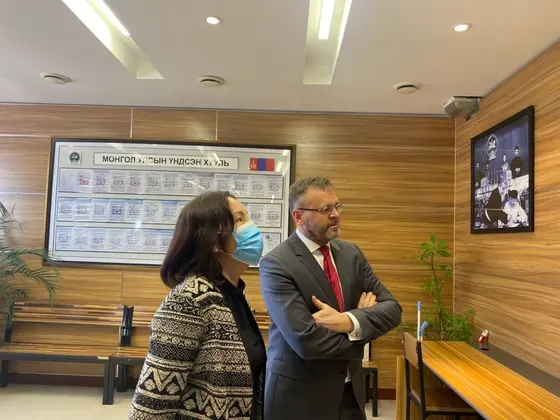 БНЧУ-аас Монгол Улсад суугаа Онц бөгөөд Бүрэн эрхт элчин сайд ноён  Иан Вытопил “СИТИ” Их сургуульд зочиллоо