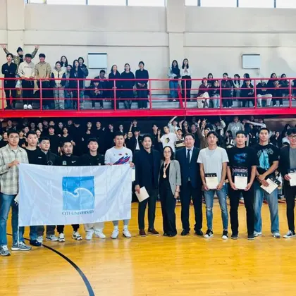 “СИТИ” Их сургуулийн удирдлагууд FISU-AUB Азийн Оюутны аварга шалгаруулах тэмцээнээс хүрэл медаль хүртсэн тус багийн гишүүдийг хүлээн авч уулзлаа