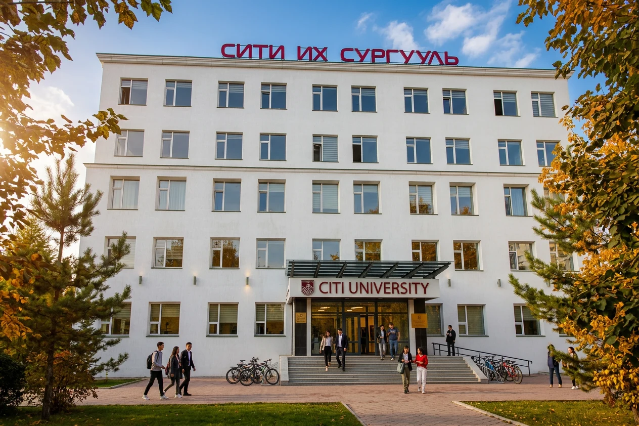 СИТИ Их сургуулийн барилга, үндсэн орц